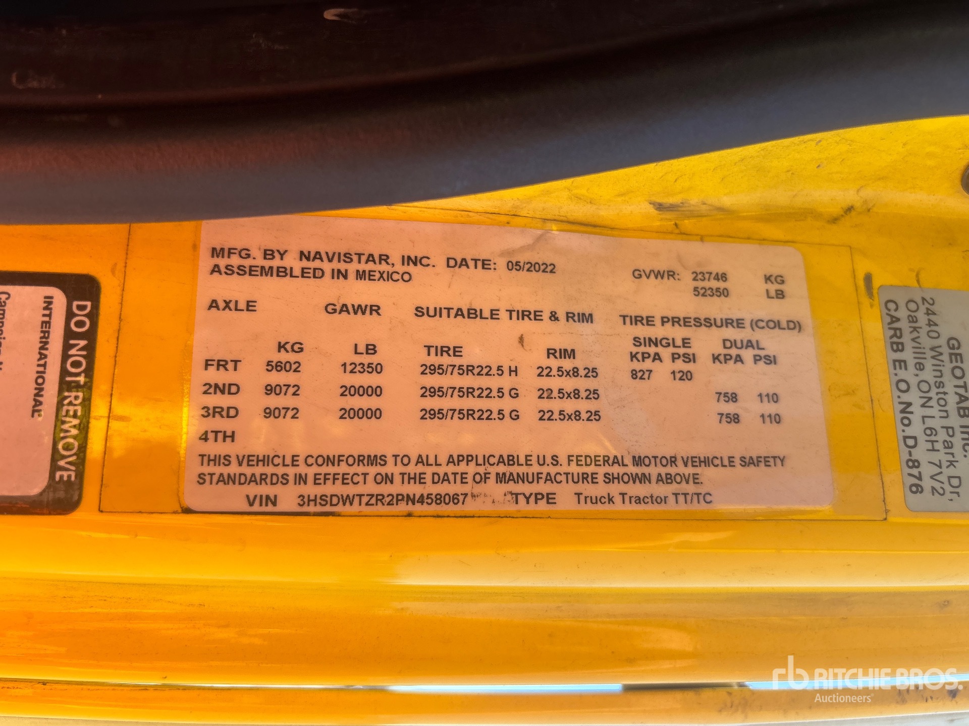2023 International RH613