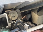 Engine with A/C Compressor