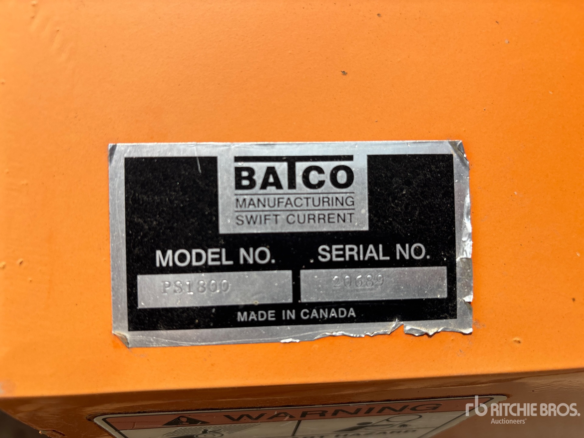 2013 Batco PS1800