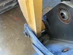 Chassis with Quick Coupler to Arms Pins