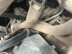 Engine with A/C Compressor