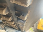 Undercarriage with Rubber Belt Drive Lugs