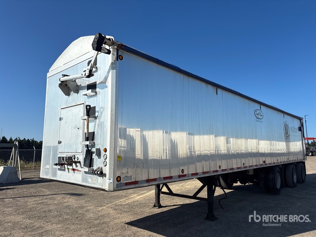 2015 Trout River 44 Ft Tri/a Moving Floor Trailer