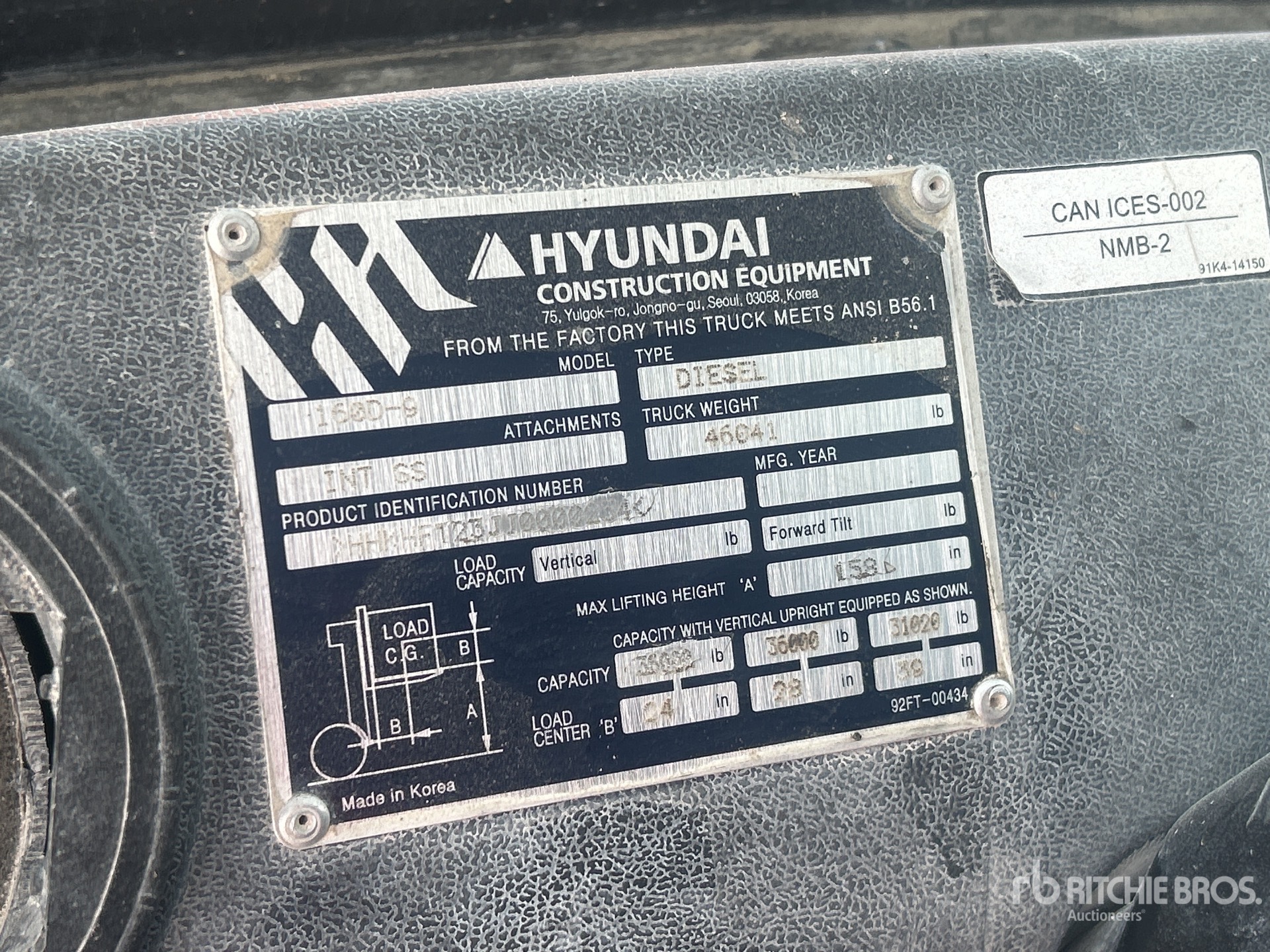 2018 Hyundai 160D-9