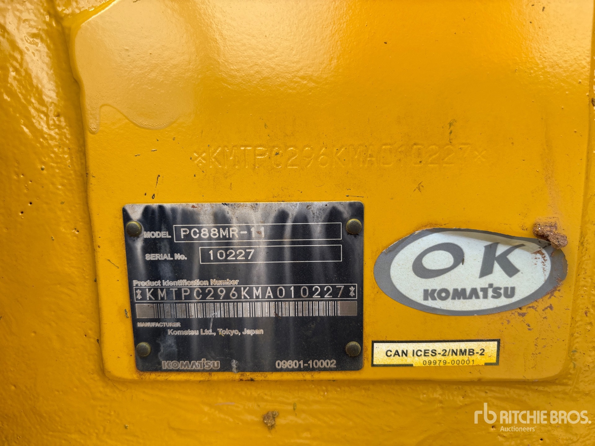 2021 Komatsu PC88MR-11