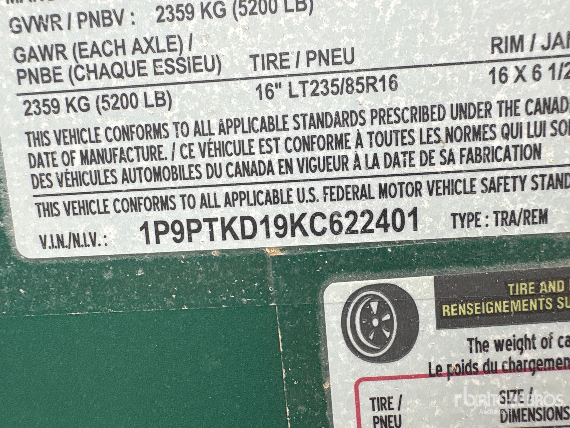 2019 Pioneer Pump PP88S12L71-TCD3