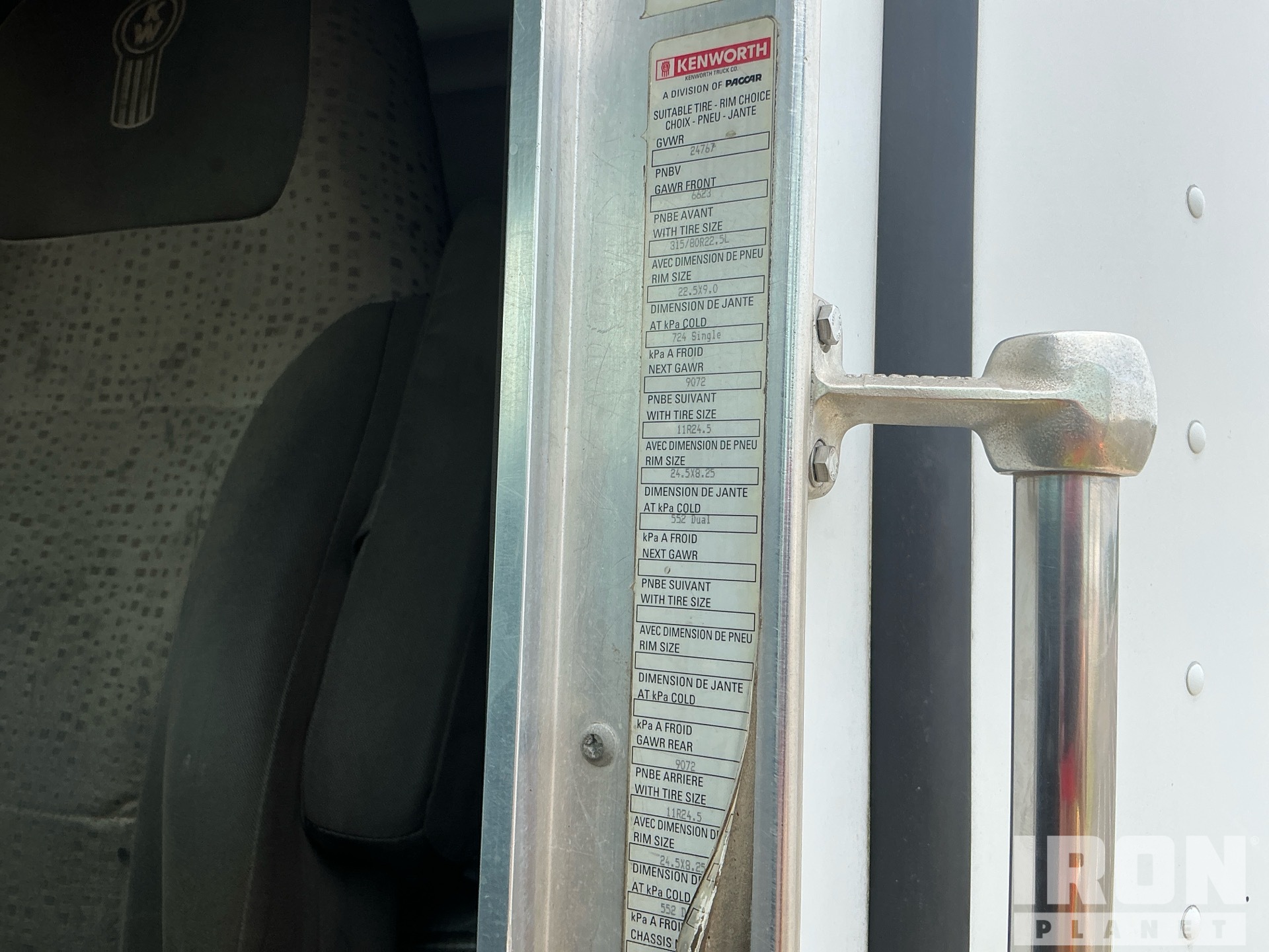 2012 Kenworth T-800
