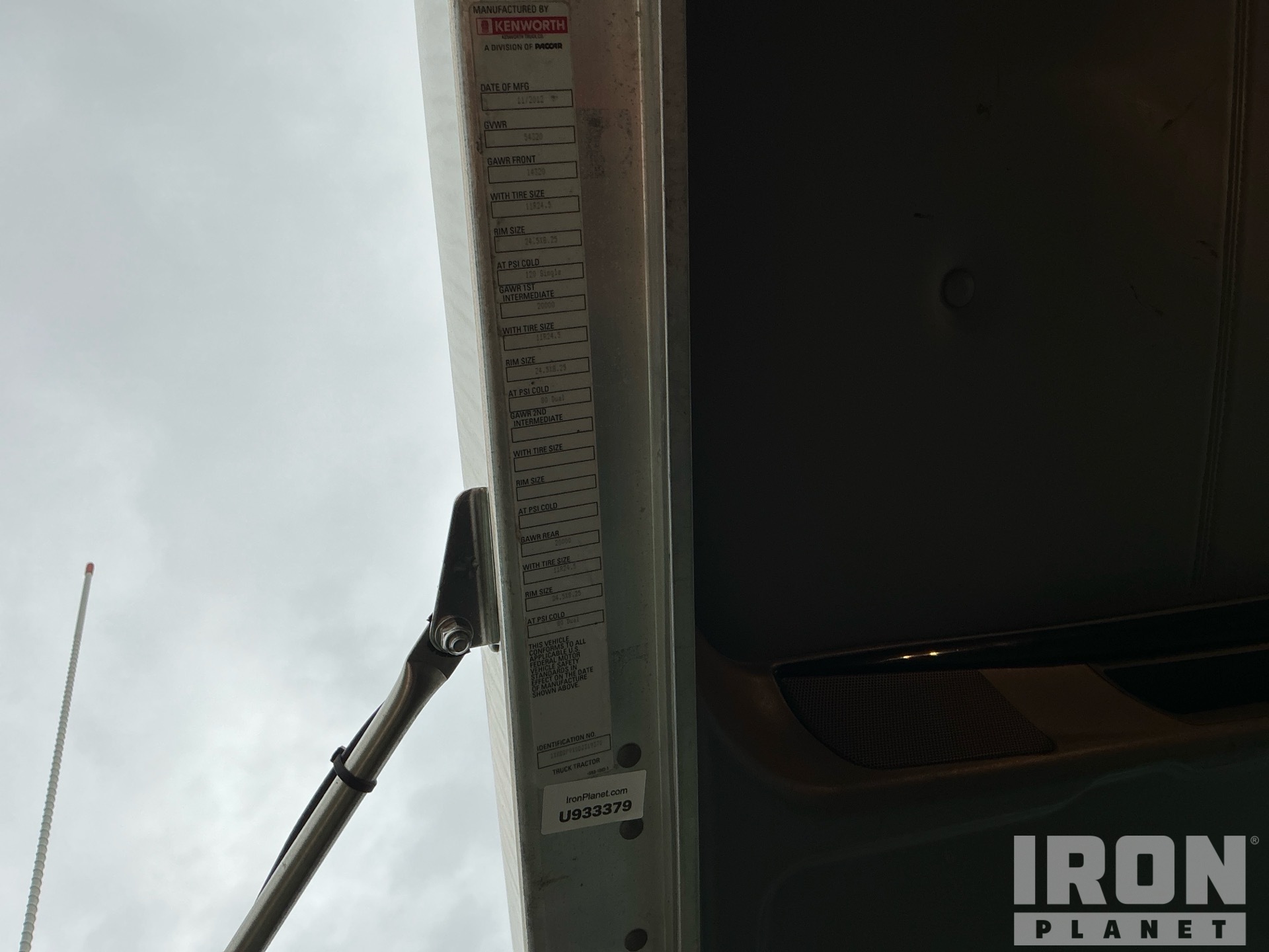 2013 Kenworth T800