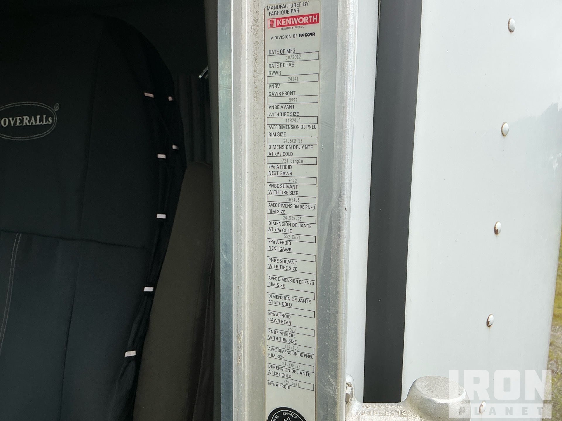 2013 Kenworth T800