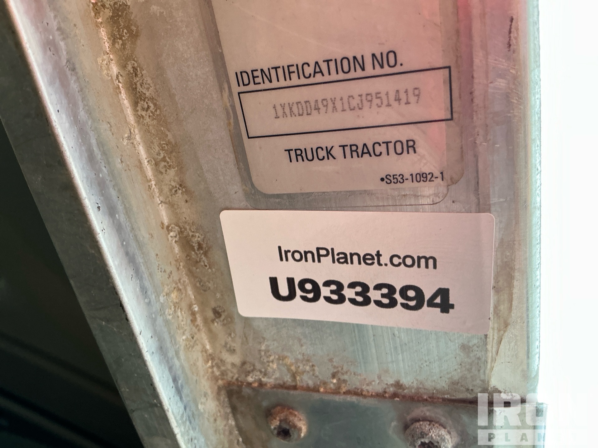 2012 Kenworth T800