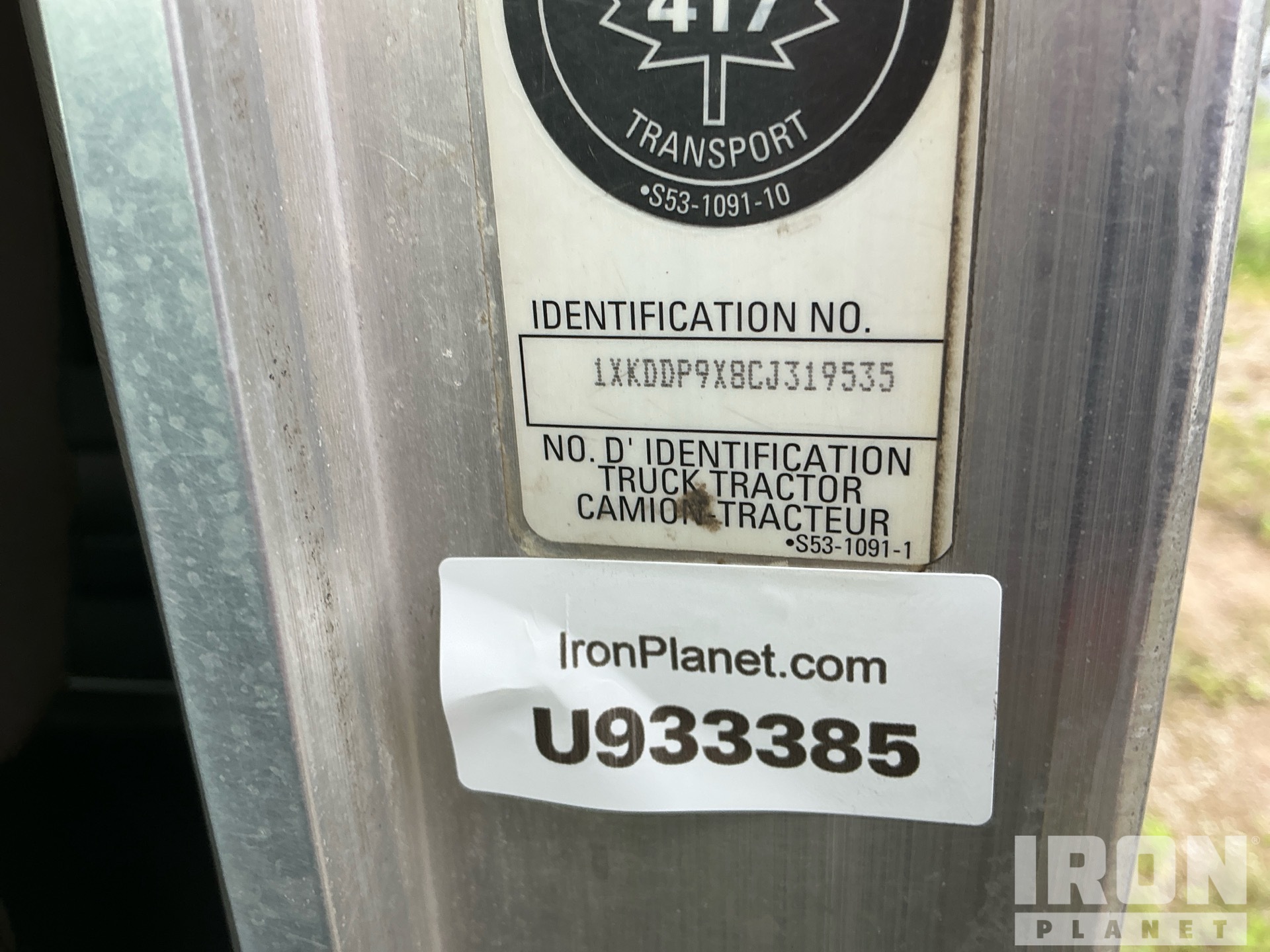 2012 Kenworth T800