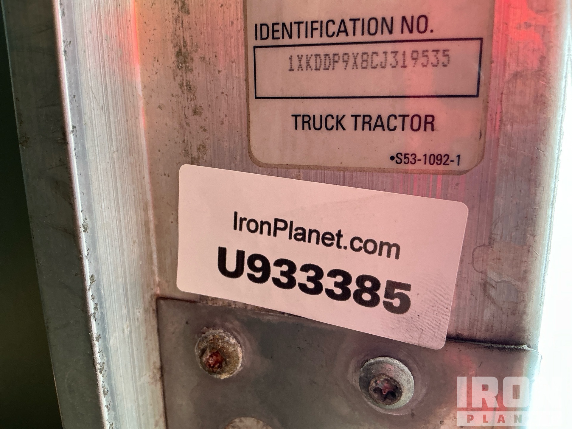 2012 Kenworth T800