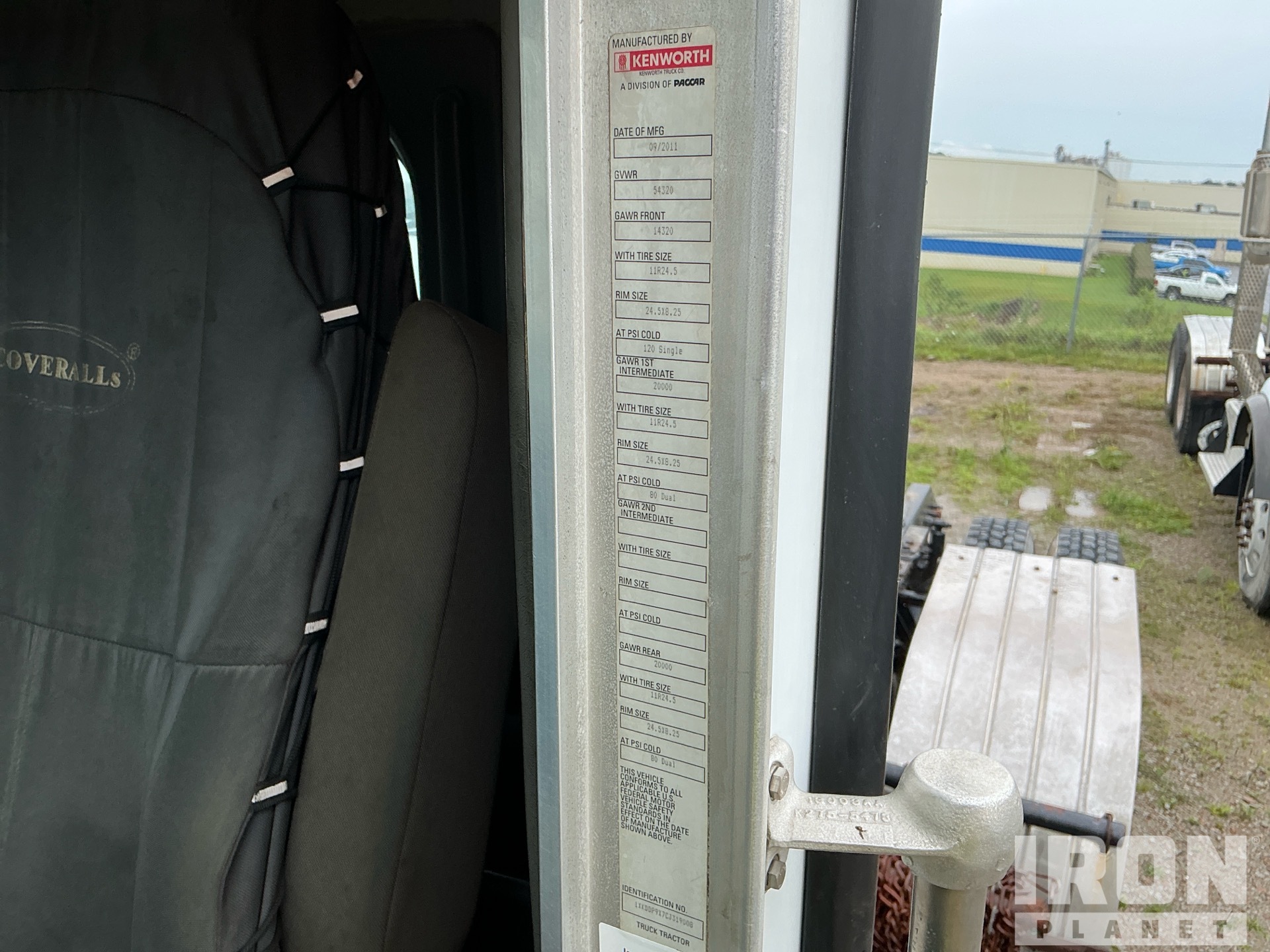 2012 Kenworth T800