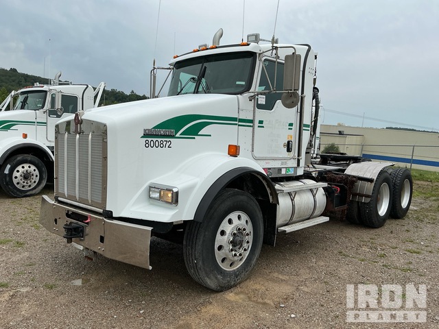 2012 Kenworth T800 6x4 T/a Day Cab Truck Tractor