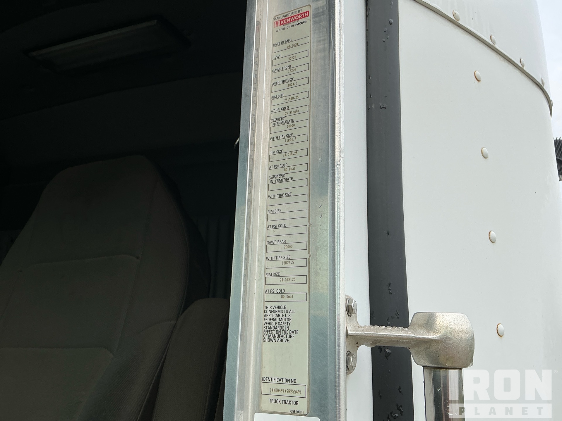 2009 Kenworth T800
