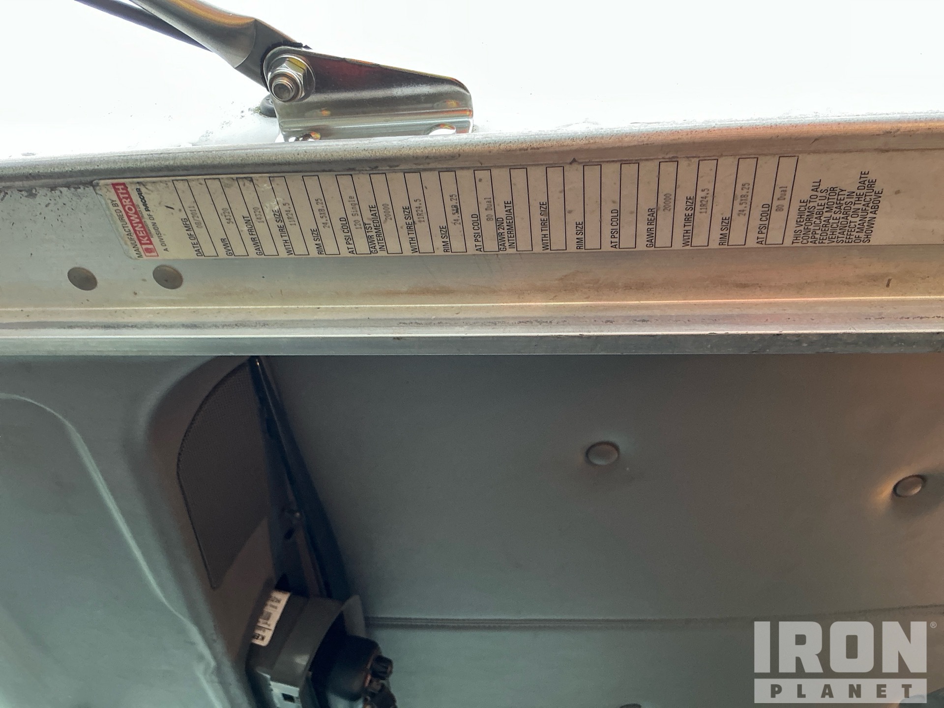 2012 Kenworth T800