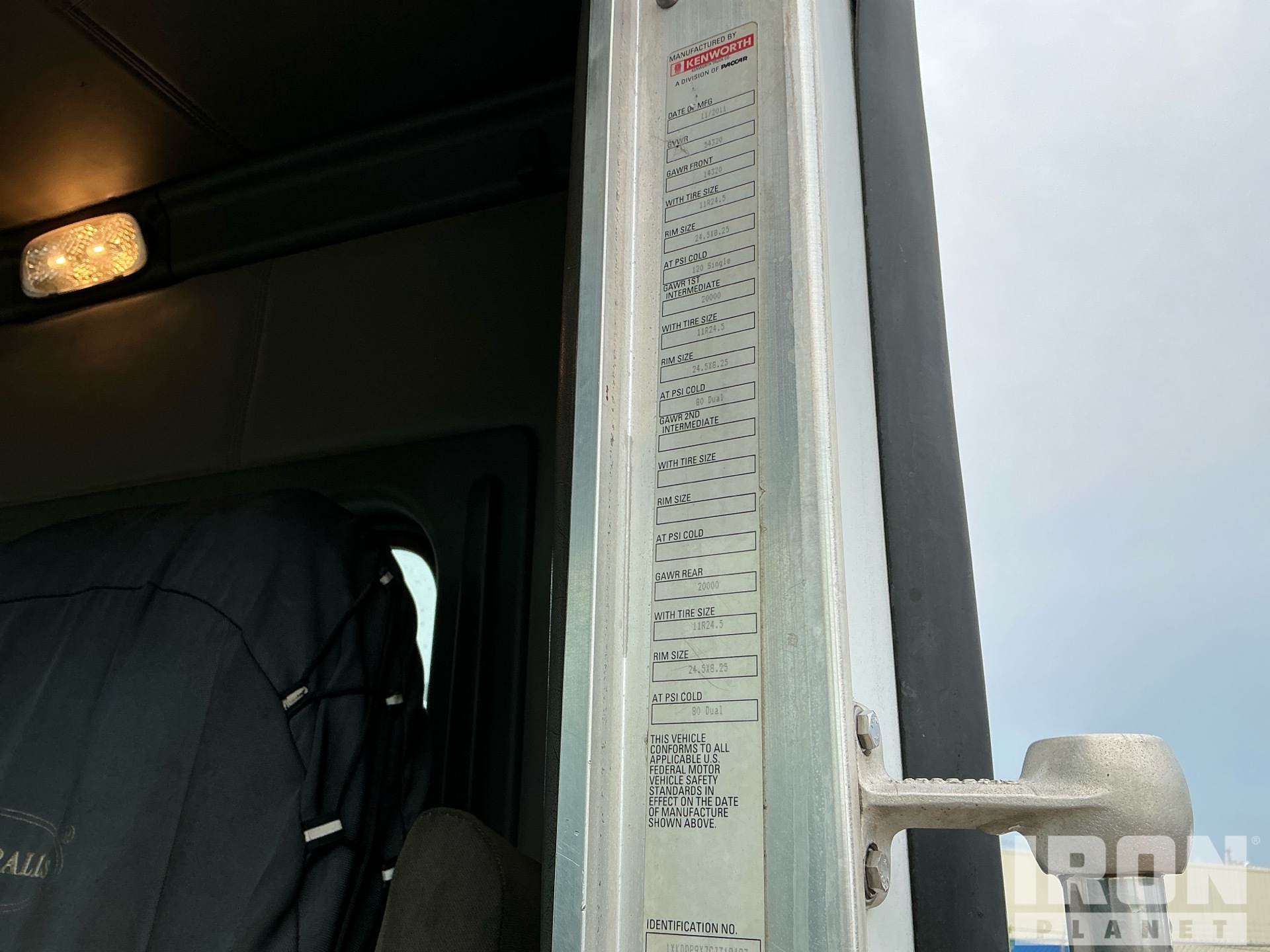 2012 Kenworth T800
