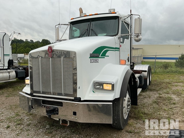 2012 Kenworth T800 6x4 T/a Day Cab Truck Tractor