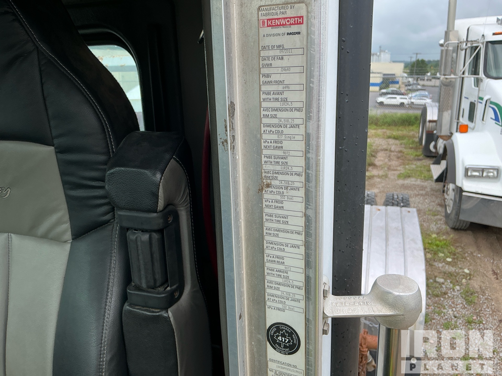 2012 Kenworth T800