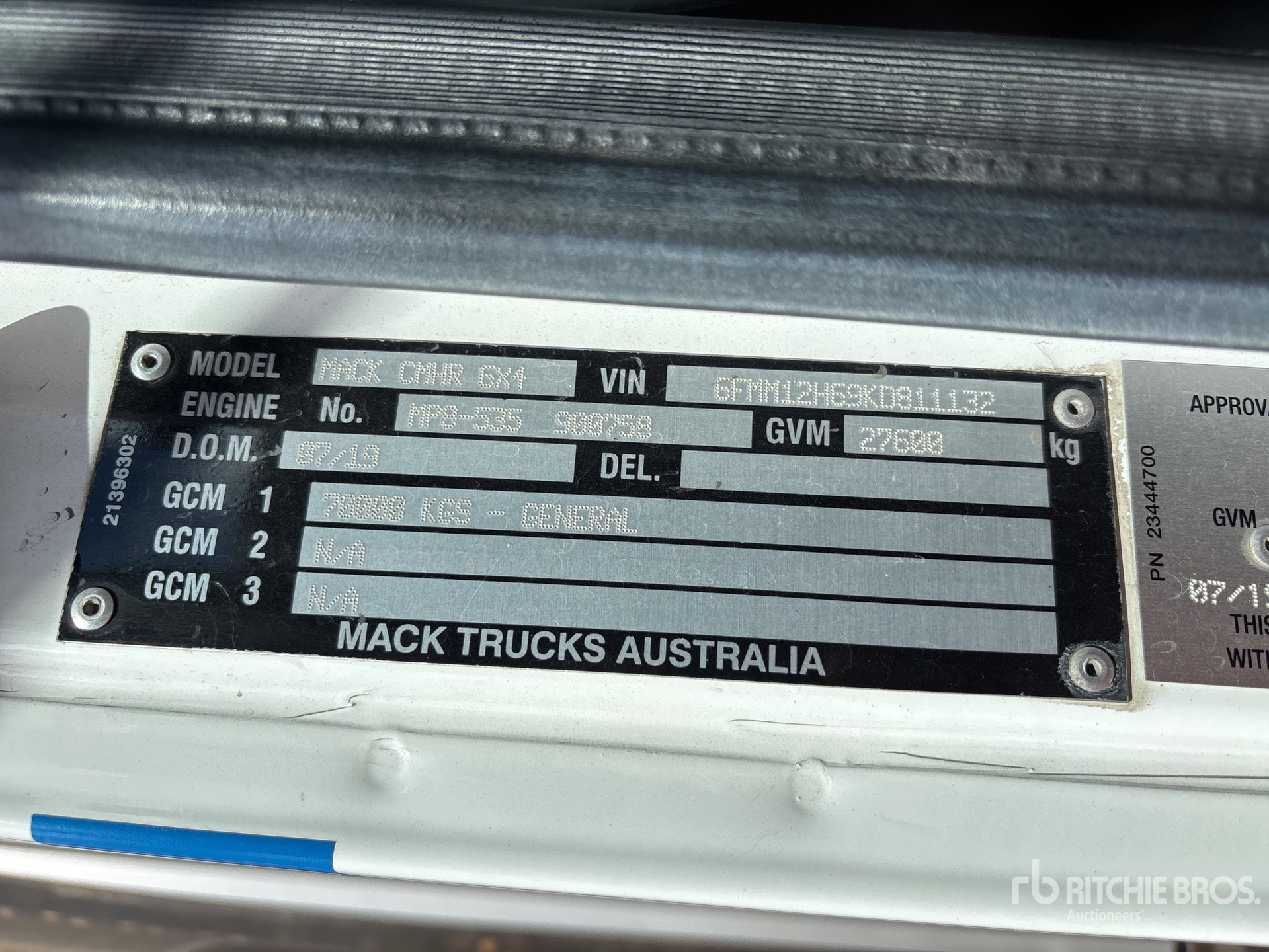 2019 Mack CMHR TRIDENT