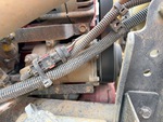 Engine with A/C Compressor