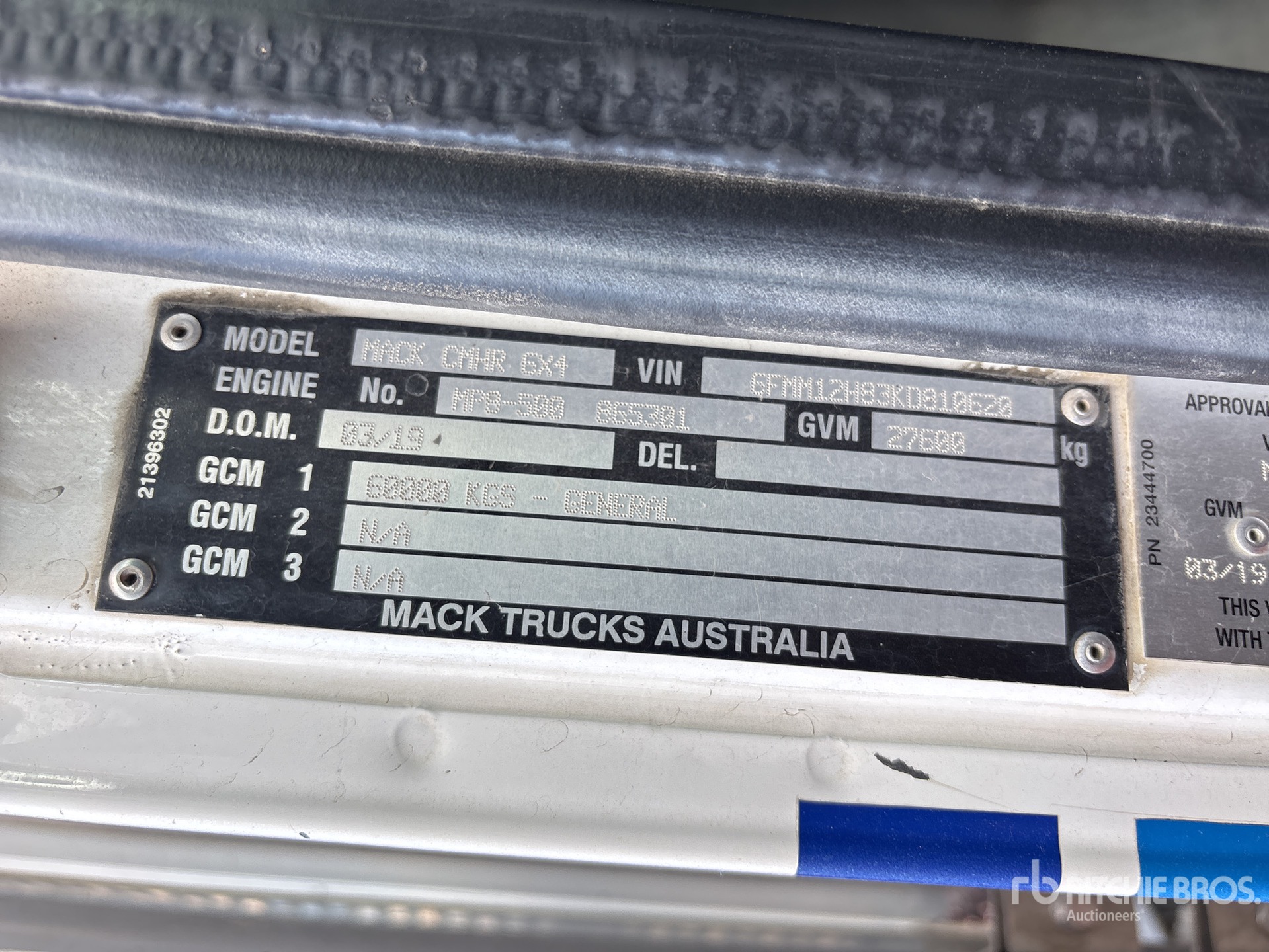 2019 Mack CMHR TRIDENT