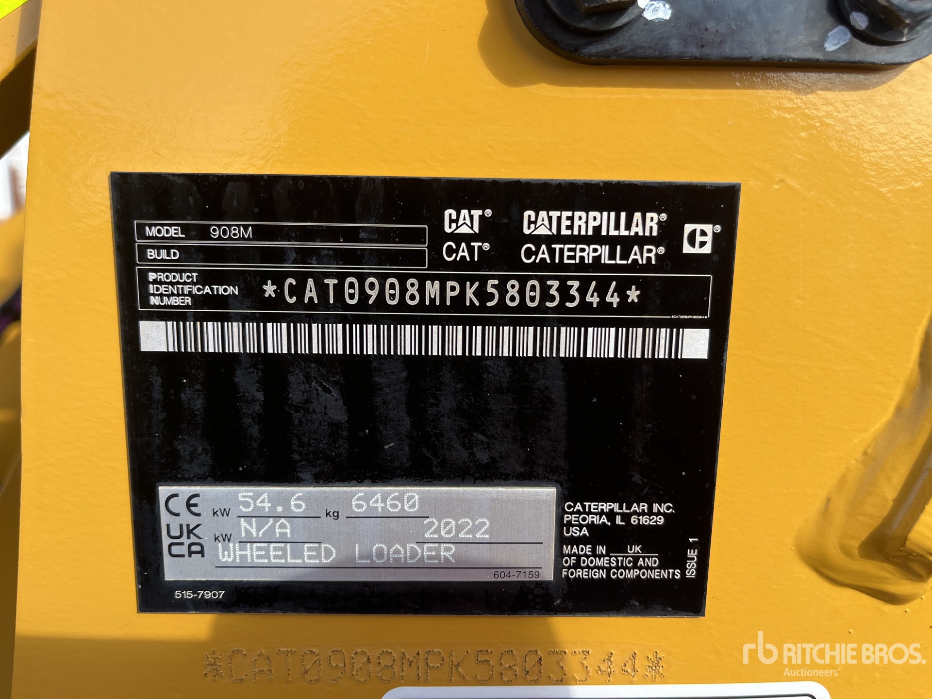 2022 Caterpillar 908M