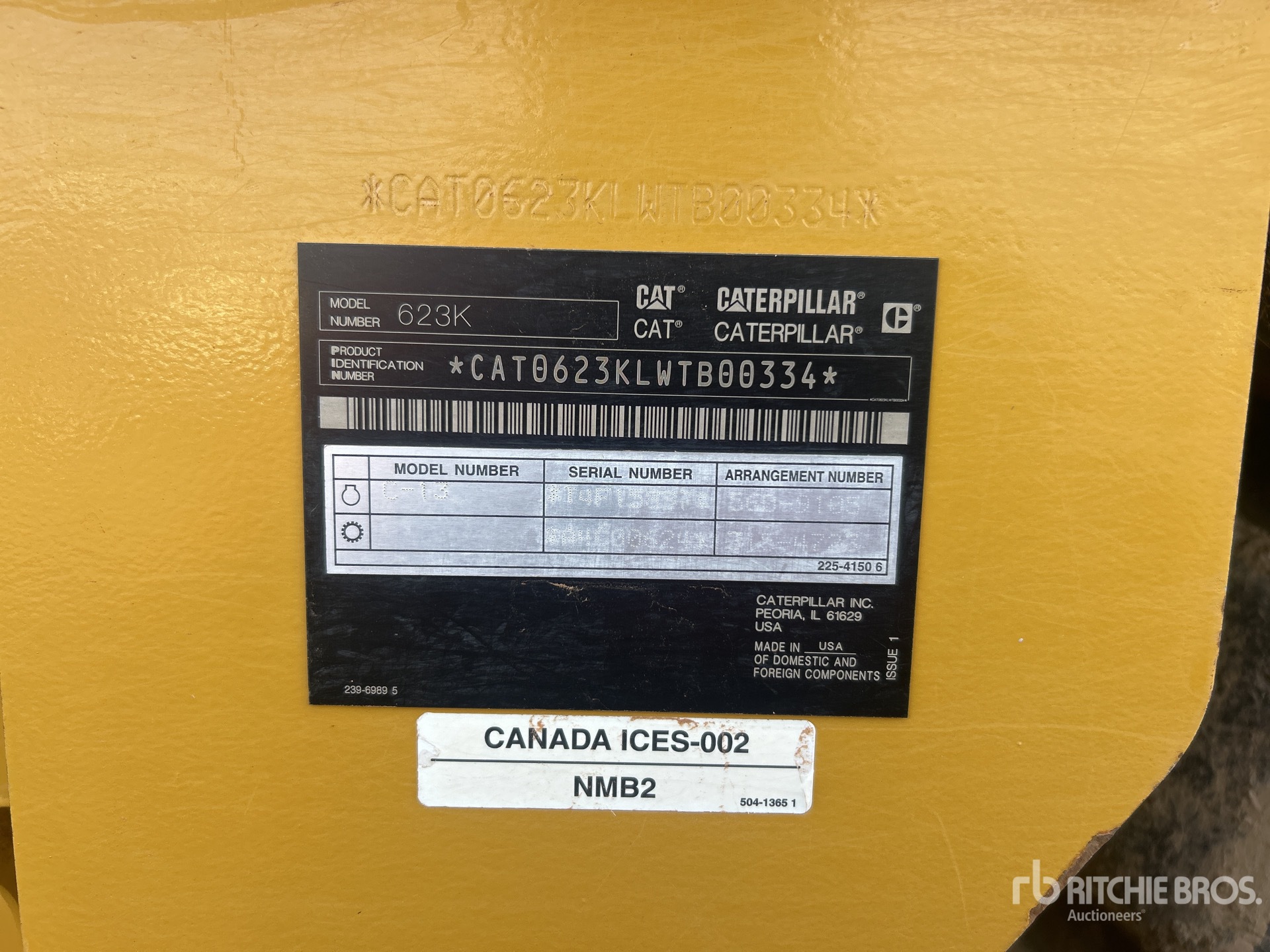 2019 Caterpillar 623K