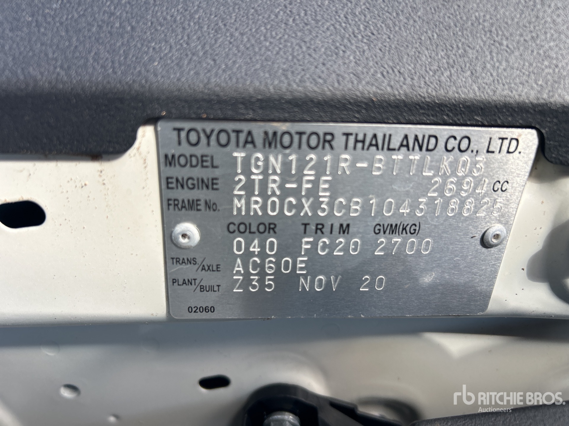 2020 Toyota HILUX