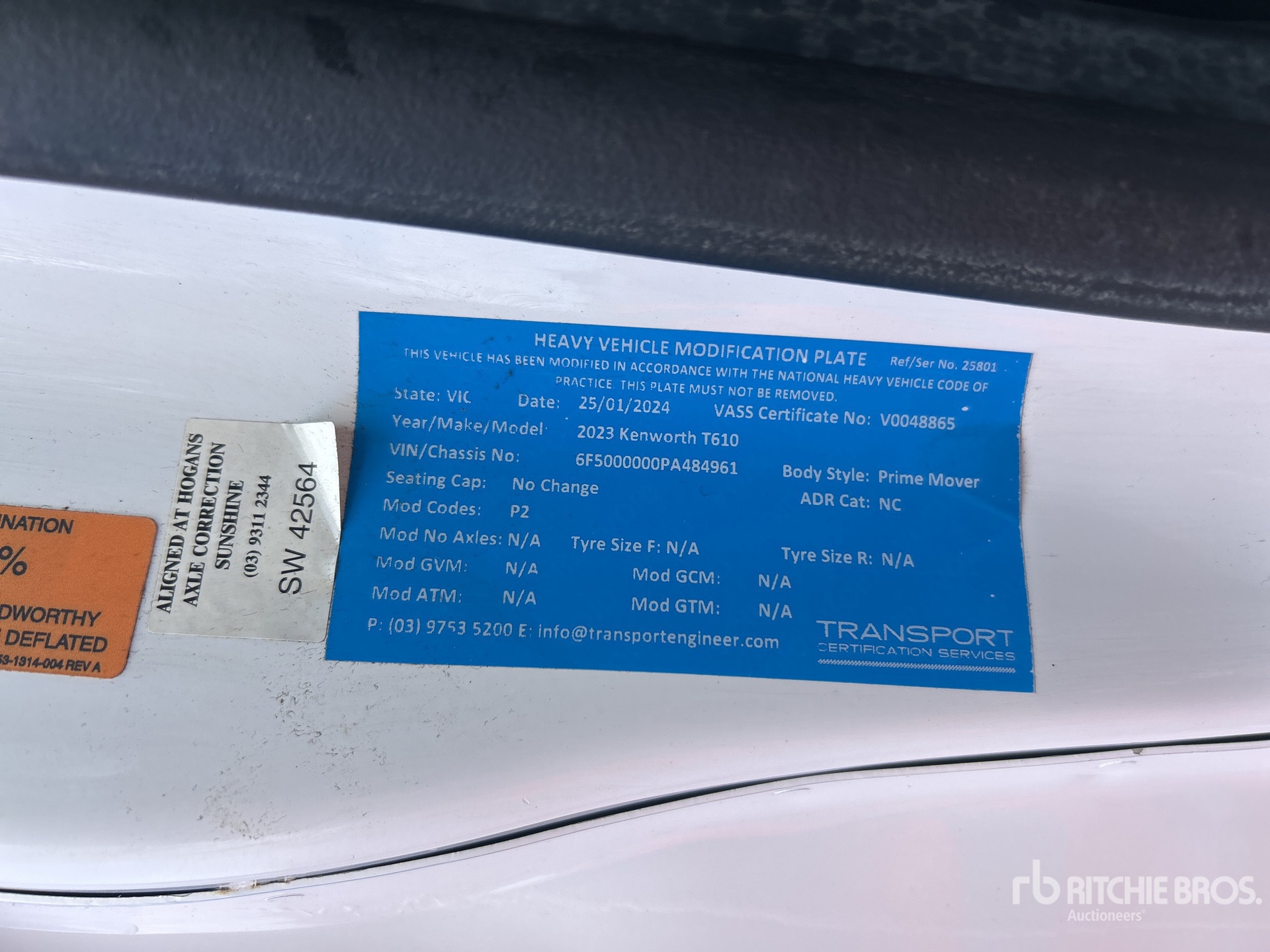 2023 Kenworth T610