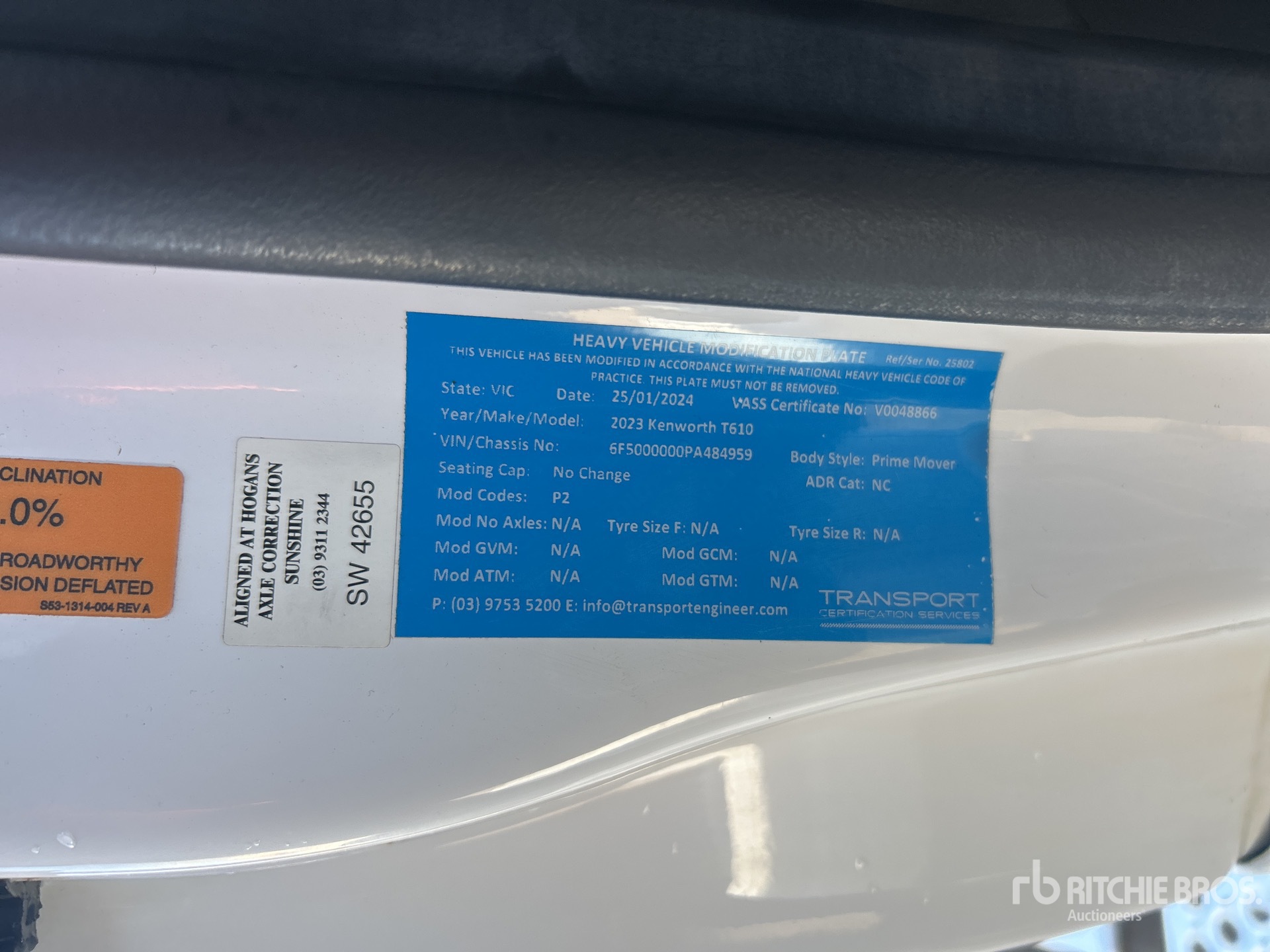 2023 Kenworth T610