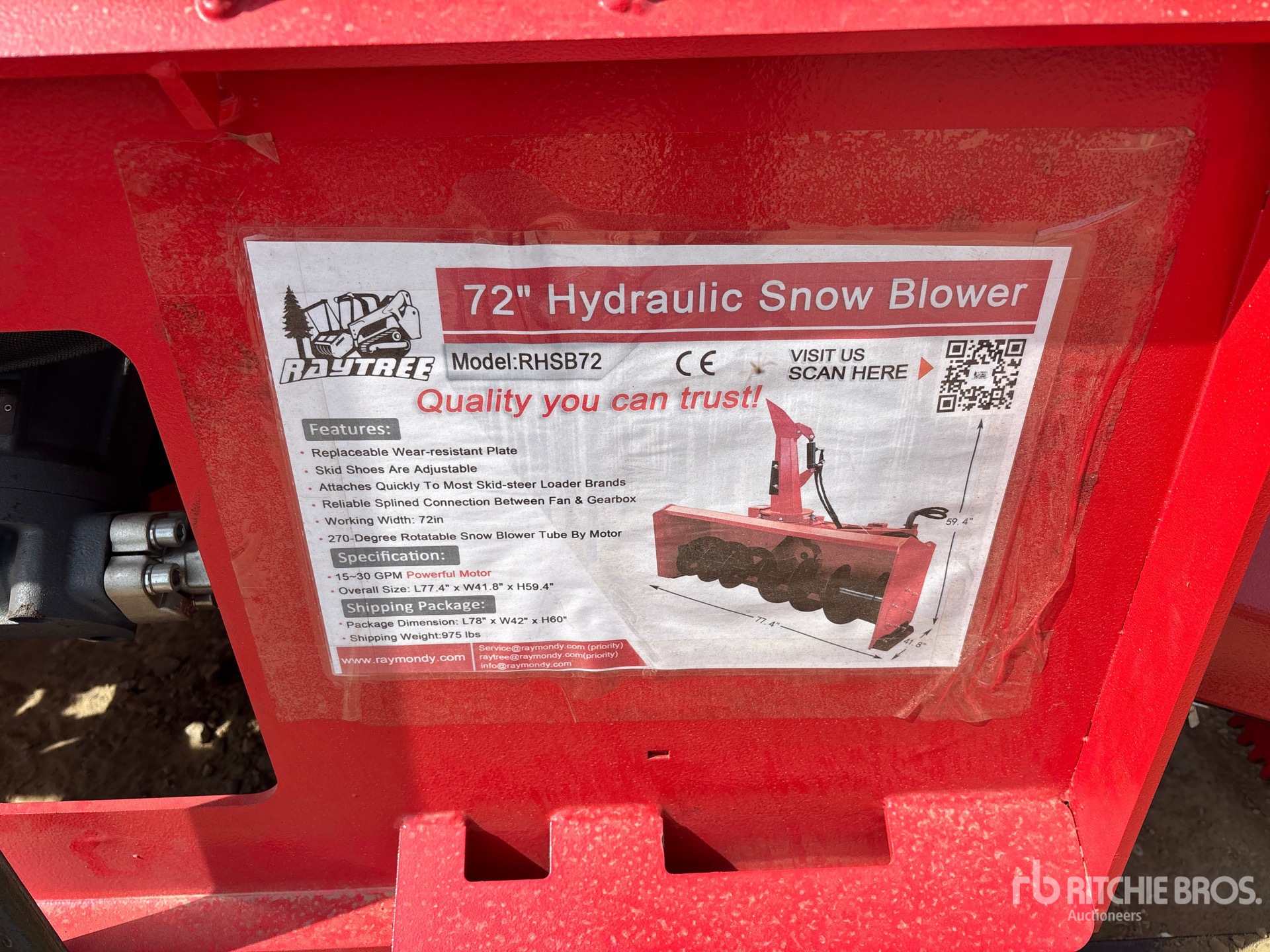 2026 RAYTREE RHSB72