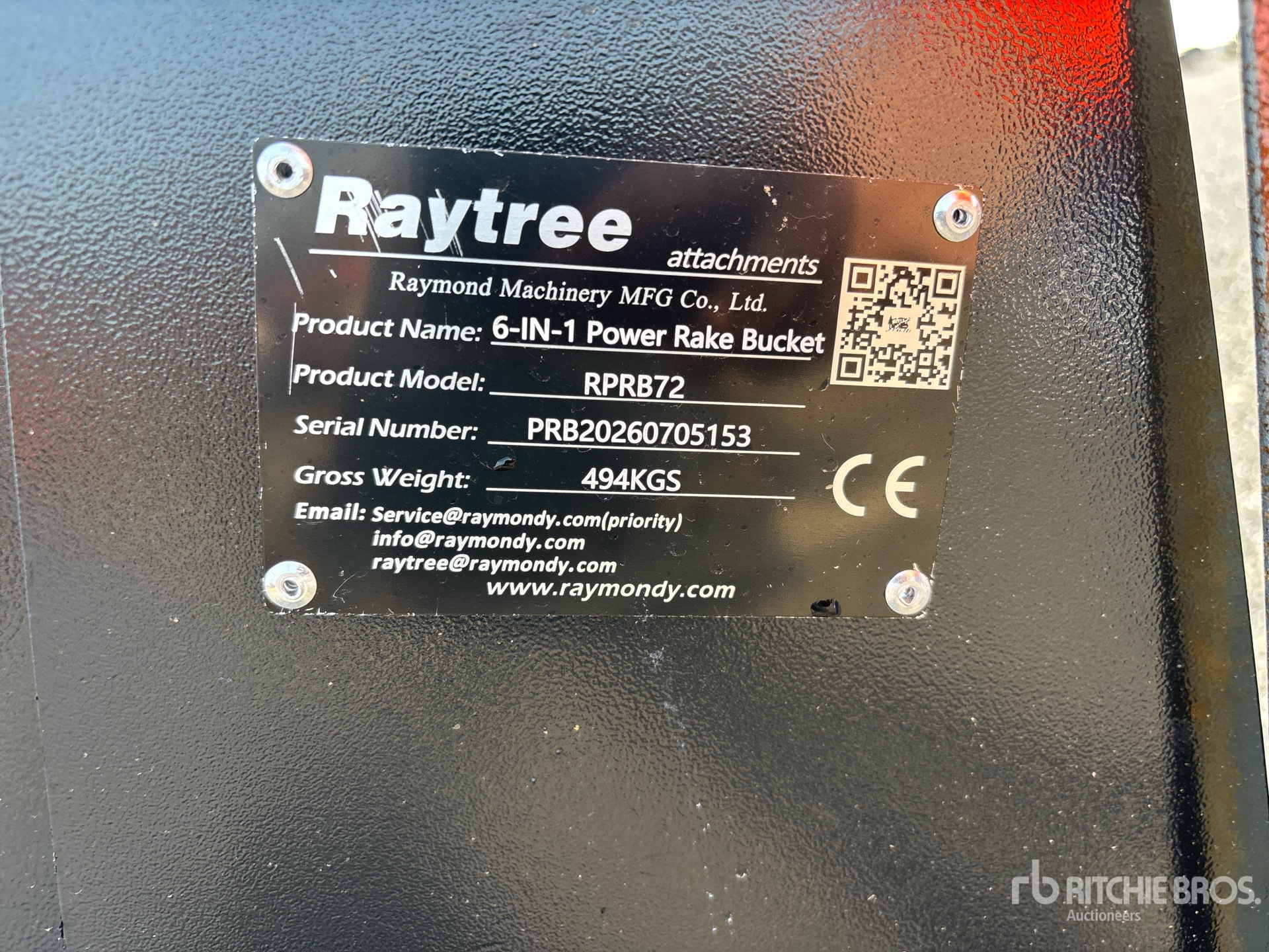 2026 RAYTREE RPRB72