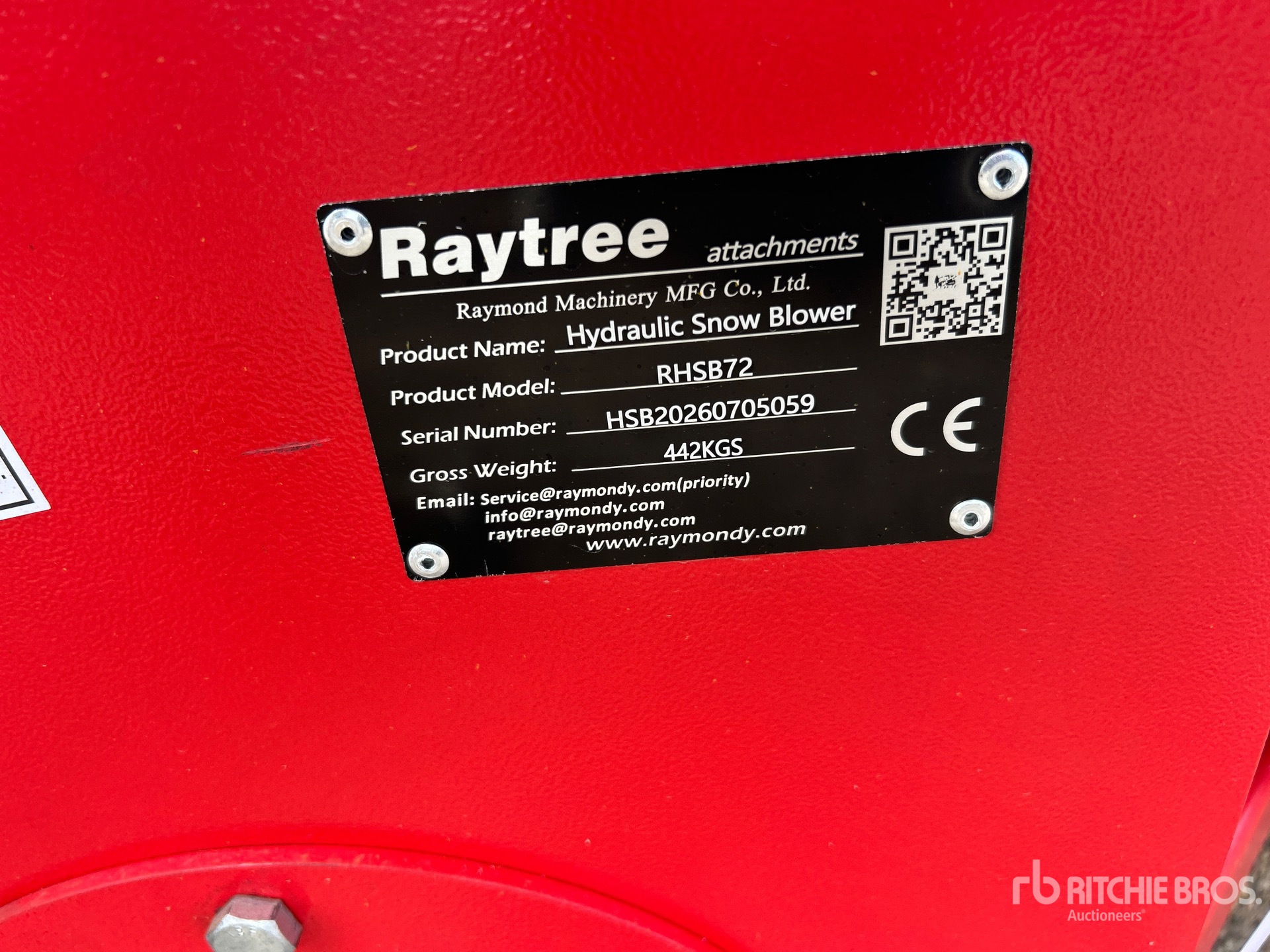 2026 RAYTREE RHSB72