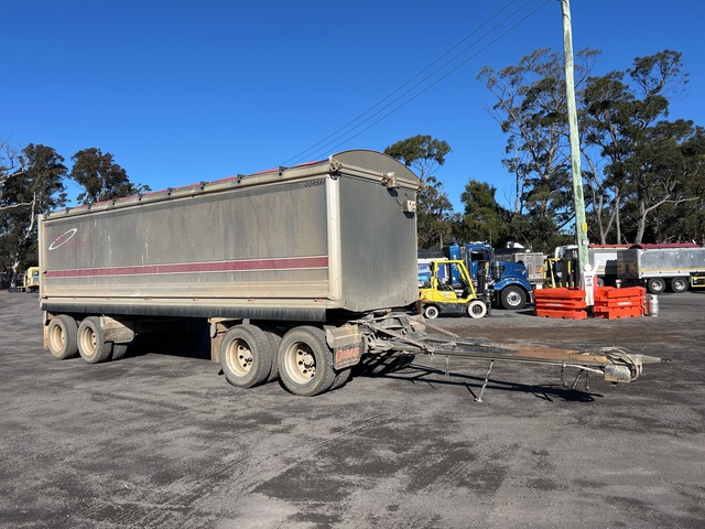 2022 Tip Trailers R Us 8.2 m Quad Dog Tipping Trailer