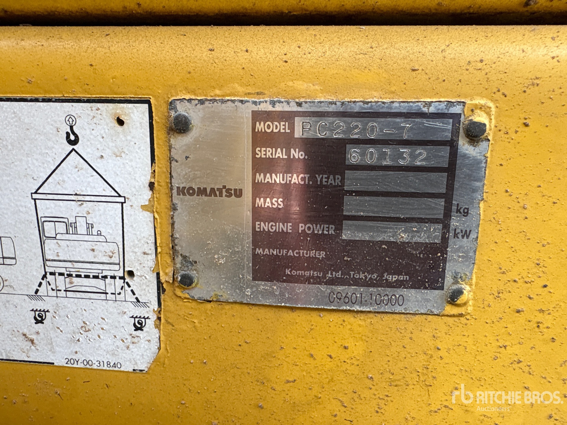 2003 Komatsu PC220-7