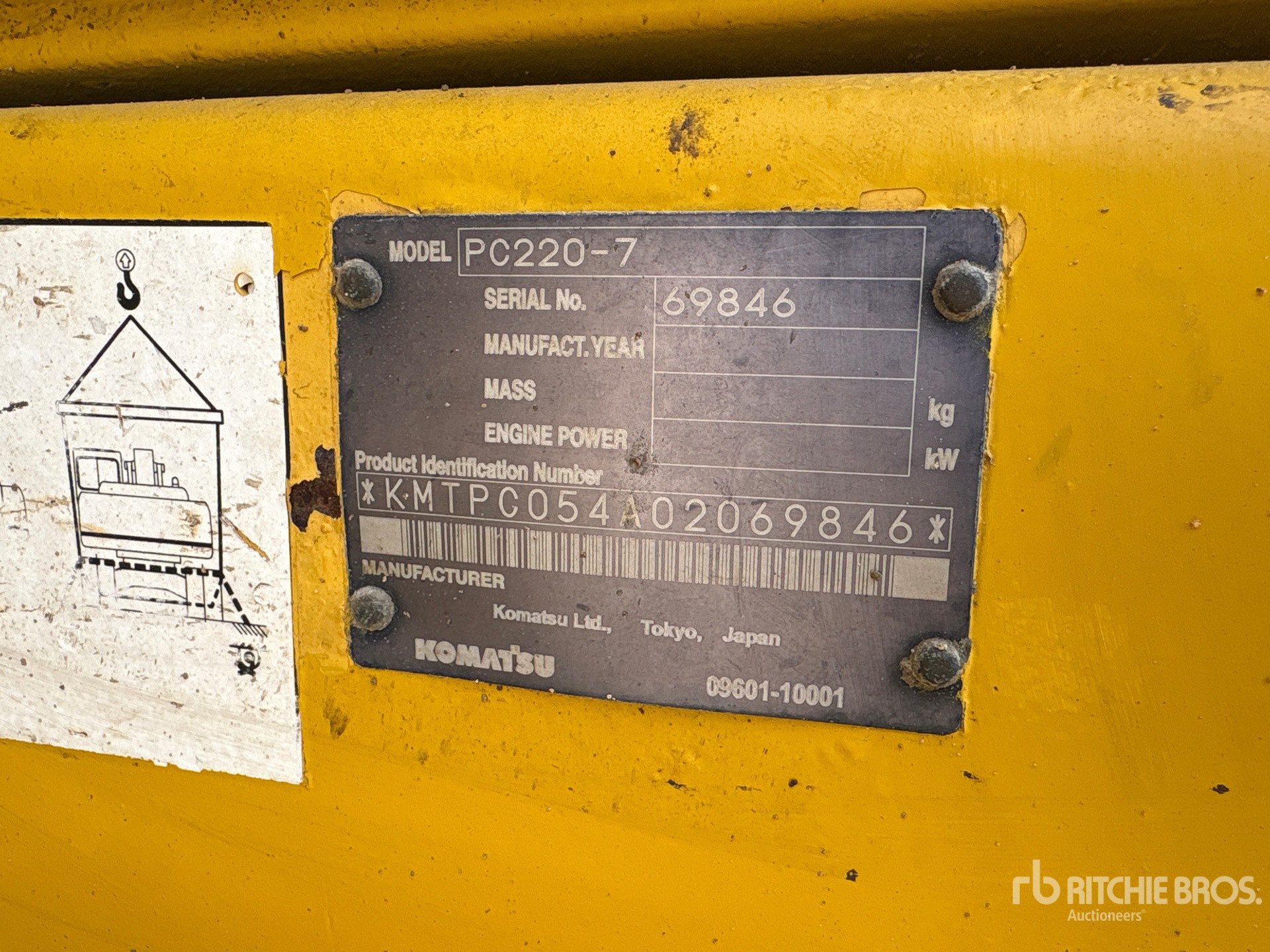 2012 Komatsu PC220-7