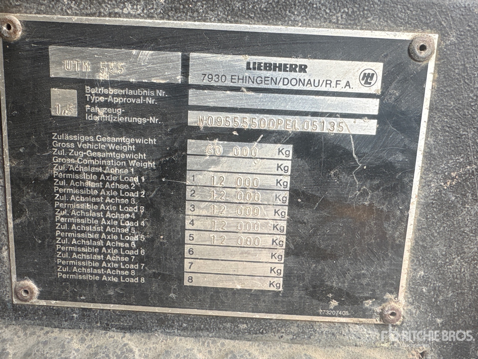 1992 Liebherr LTM 1120