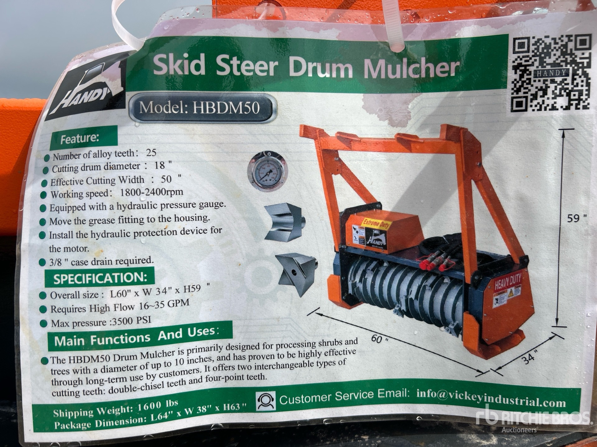 2026 Handy HBDM50