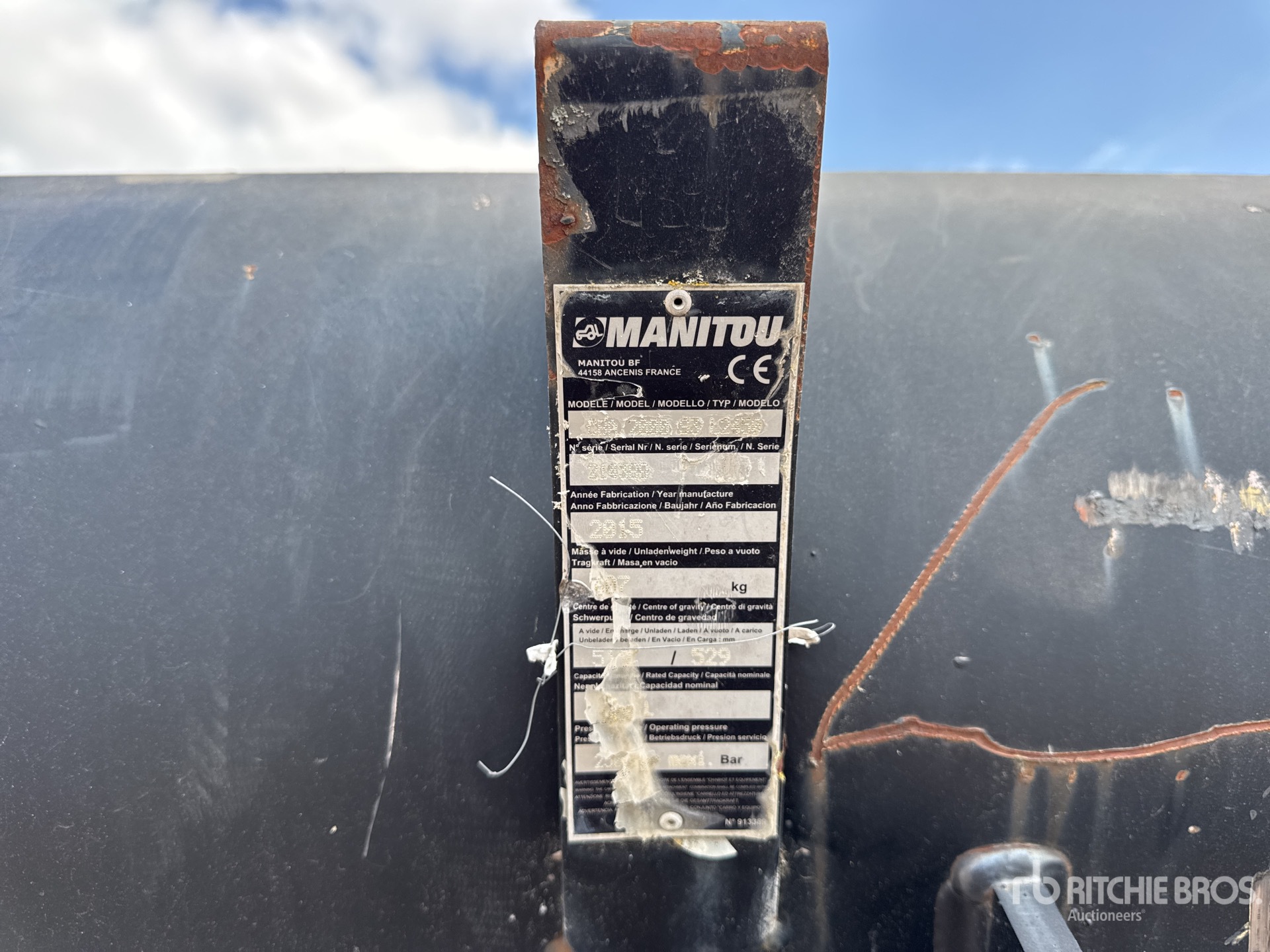 2015 Manitou CBA 2000 S3 L24