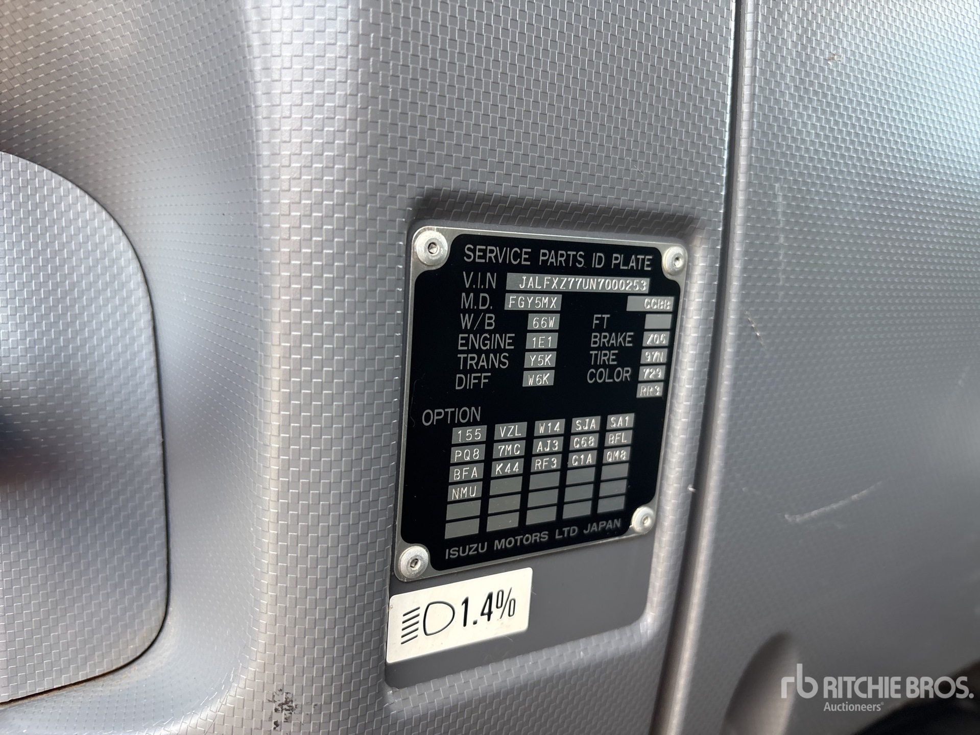 2023 Isuzu FXY