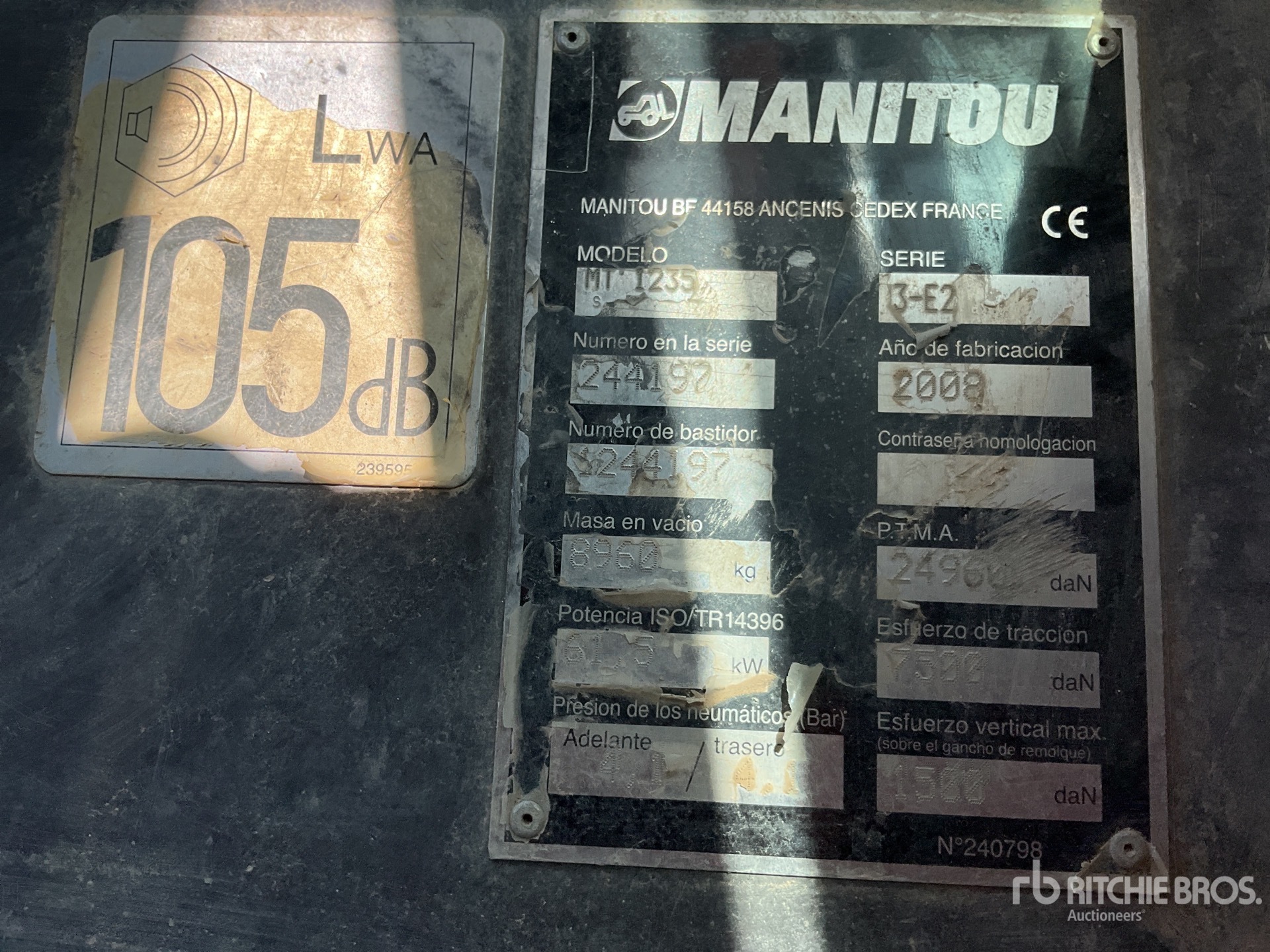 2007 Manitou MT1235S