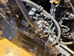 Engine with A/C Compressor