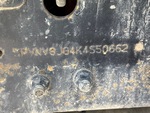 General Appearance with Frame Stamp Serial Number/VIN Photo