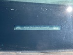 General Appearance with Frame Stamp Serial Number/VIN Photo