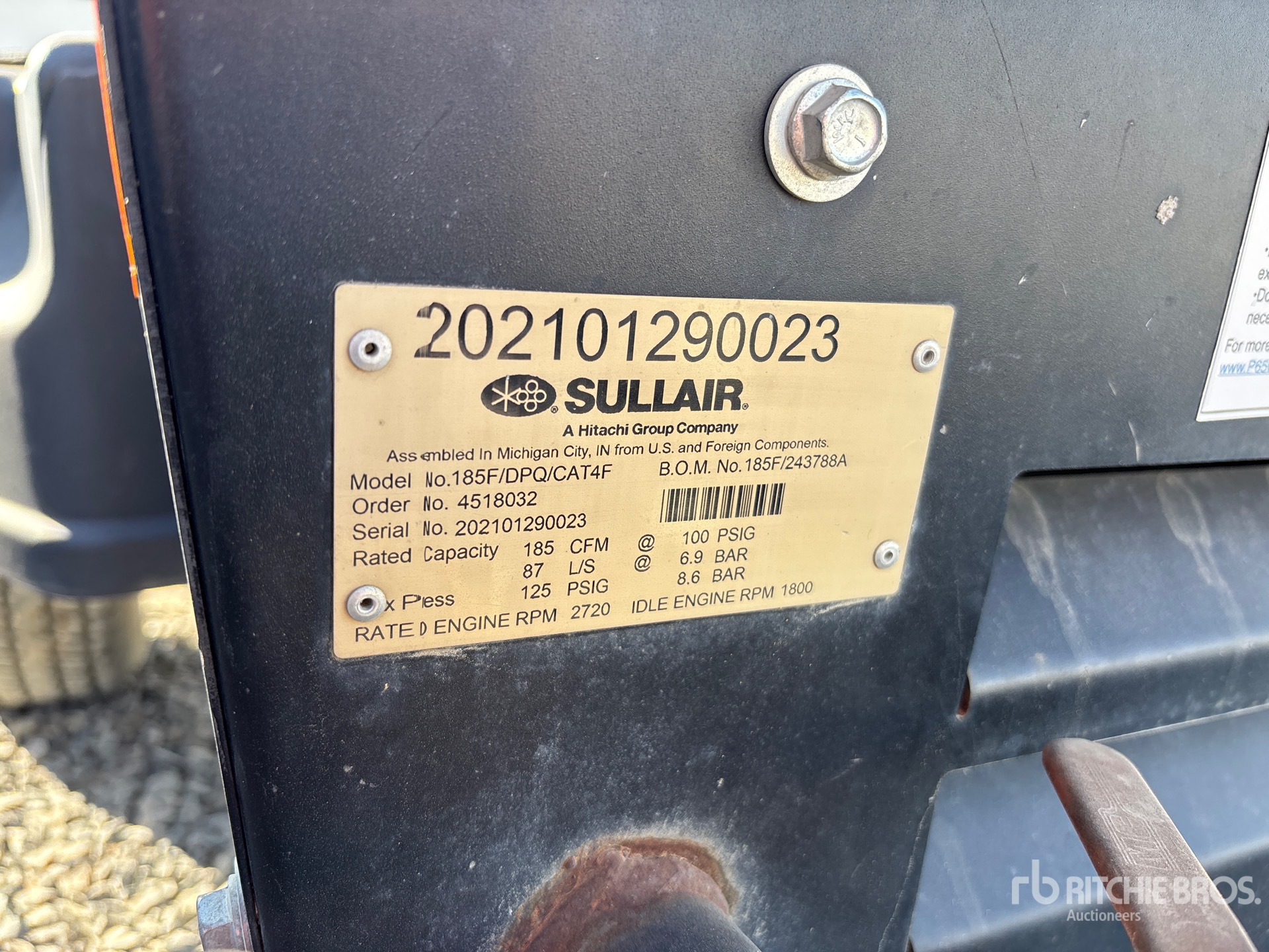Sullair 185DPQ