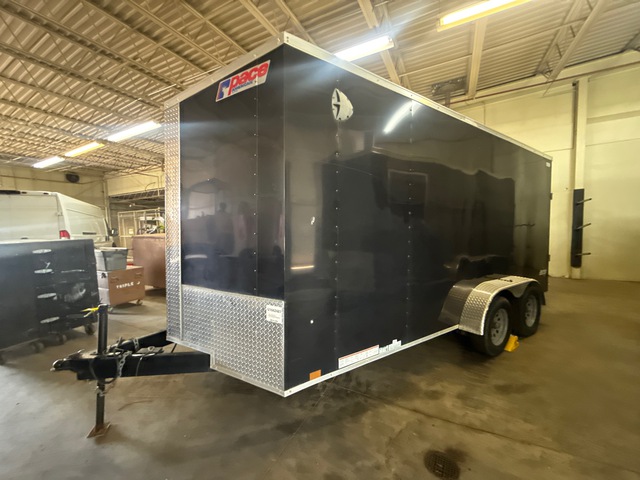 Mueller Pipe Tapping System w/2023 Pace 16 ft T/A Enclosed Trailer