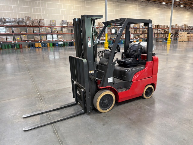 2015 Nissan CF50LP 8750 lb Cushion Tire Forklift