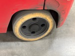 Chassis Lift with Left Rear Tire