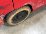 Chassis Lift with Right Rear Tire